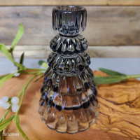 kerstkandelaar donkergrijs